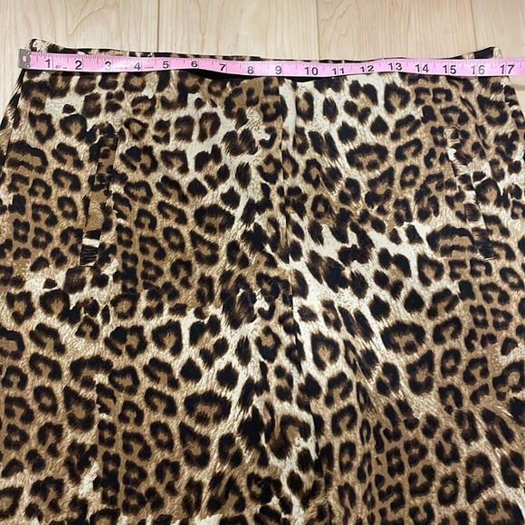 Joseph Ribkoff Pull On Stretch Pant, Style 193552, Leopard Print, sz 16 - Picture 10 of 14